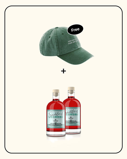 Zomers Snobpakket: 2 flessen + Snobcap